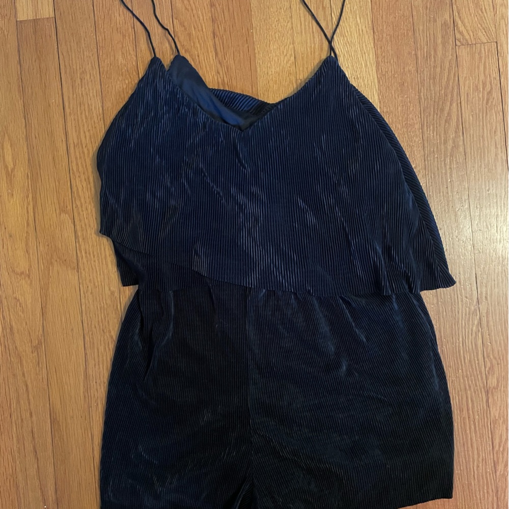 Urban Outfitters accordion pleat romper